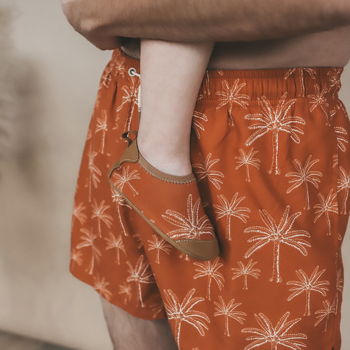 Salted Stories Water Shoes Palms Bombay Brown 26