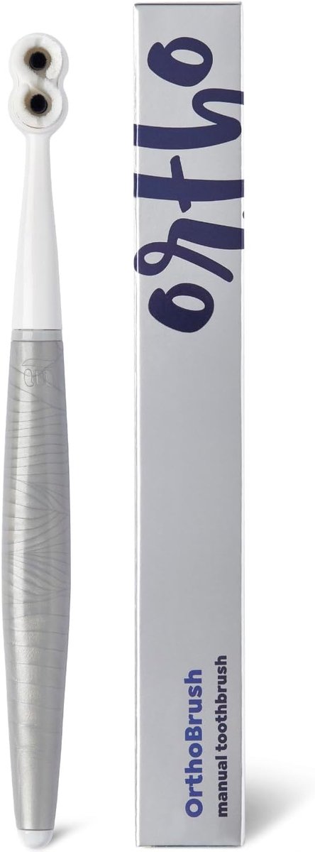 Handtandenborstel - Zachte Borstels - Beugel Reinigen - Vormt Zich Mee - 19.4 cm