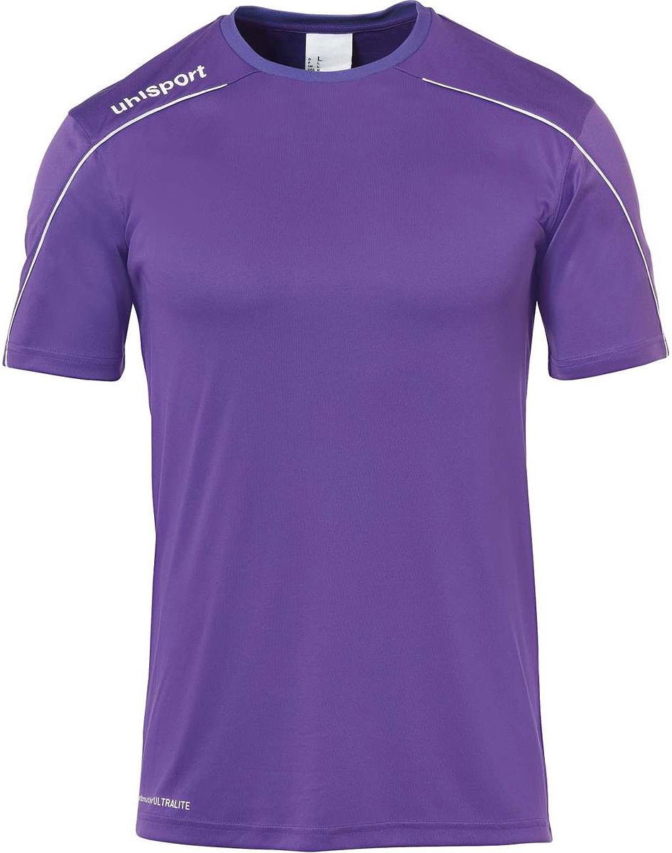 946x1200.jpg Uhlsport Stream 22 Shirt Korte Mouw Kinderen - Paars / Wit | Maat: 116 - Afbeelding 1