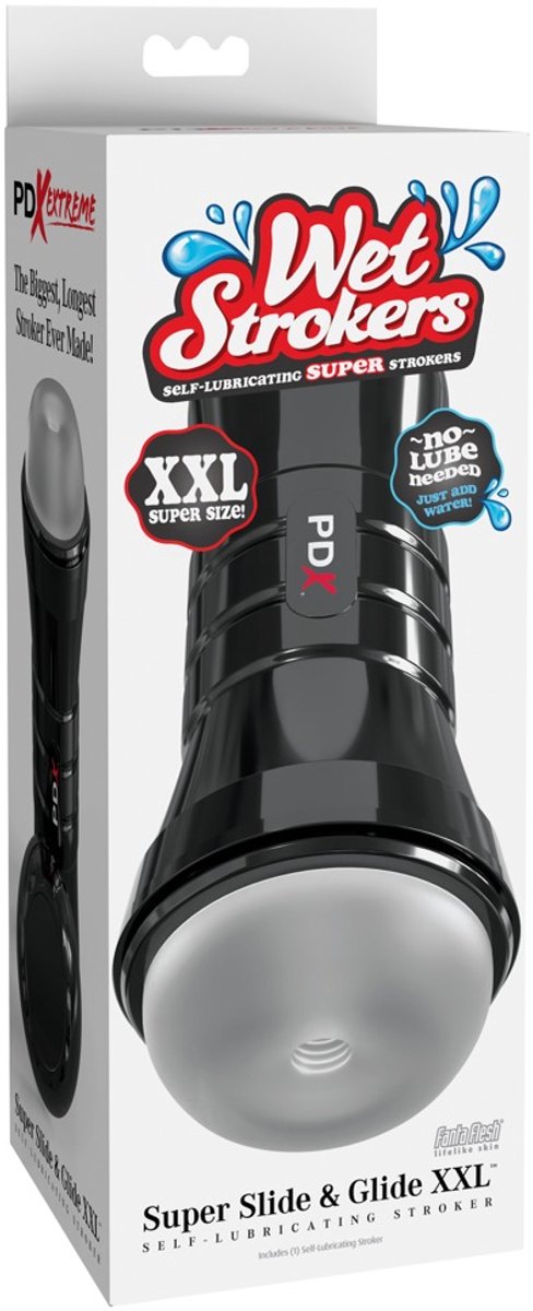 PDXE WetStroker Slide XXL Fros Voor Realistisch Plezier