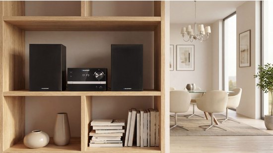 Blaupunkt MS9BT - Stereo set - micro-toren - FM-radio AUX - vermogen 20 W RMS, wekker, CD/MP3/USB/AUX van Merkloos — afbeelding 4