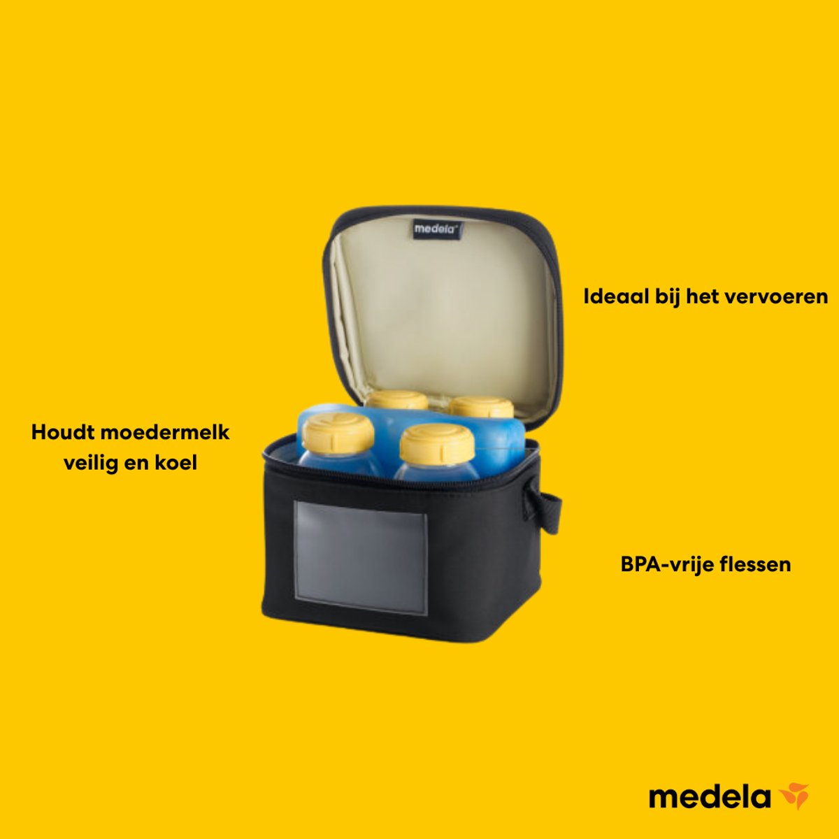 Medela Motion InBra dubbel + Koeltasje - Voordeelverpakking thumbnail 3