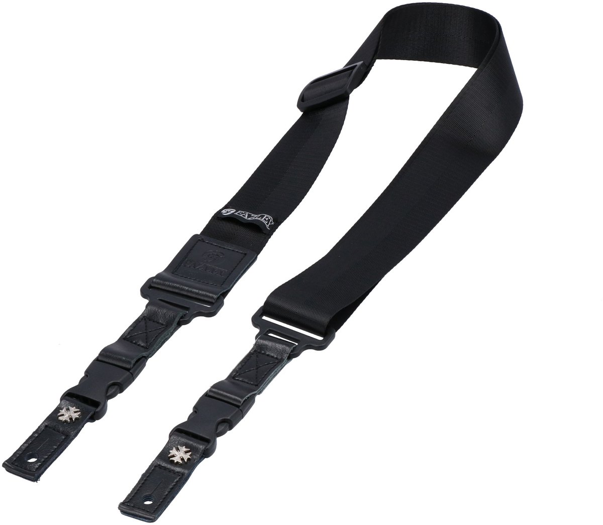Gitaarband 5 cm - Met Quick Release - Fazley NILO QRS-BLK - Zwart