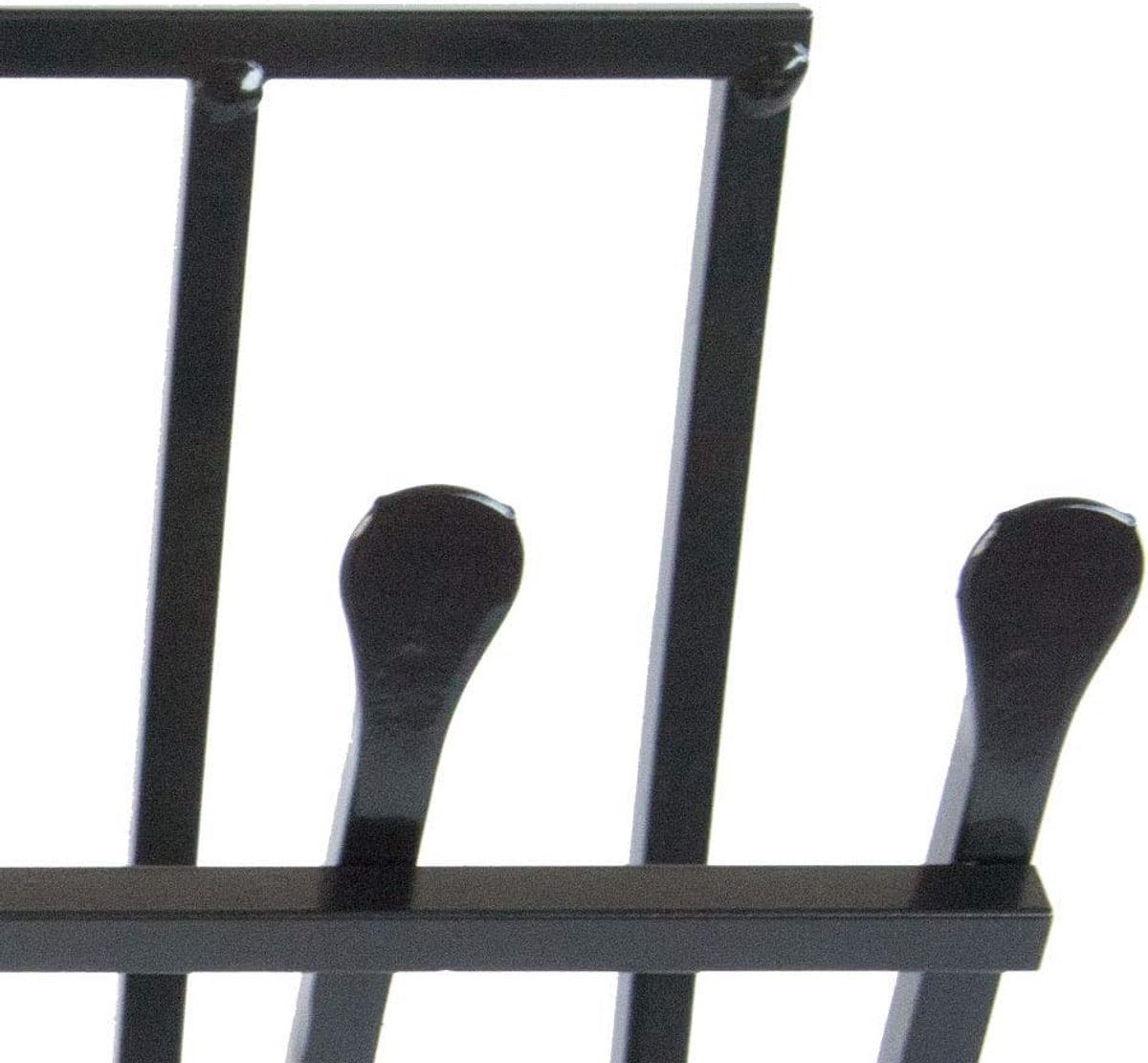 IJzeren Houtrek voor Open Haard - 50 cm - Betere Ventilatie en Verbranding