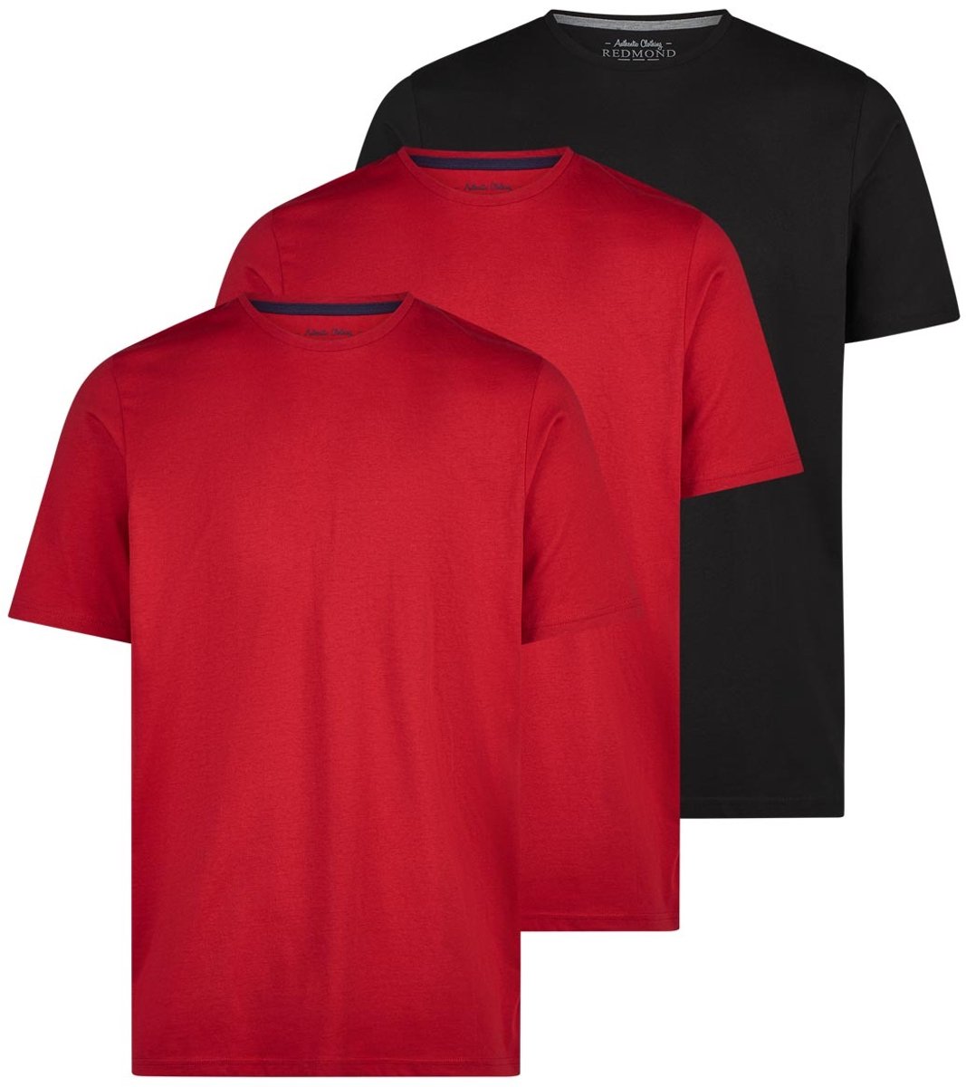 Redmond Heren t-shirt 3 pack Basic