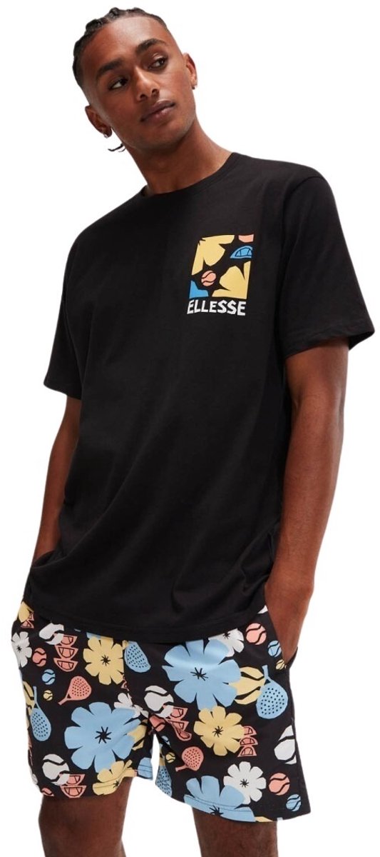 T-shirt Ellesse Impronta Zwart