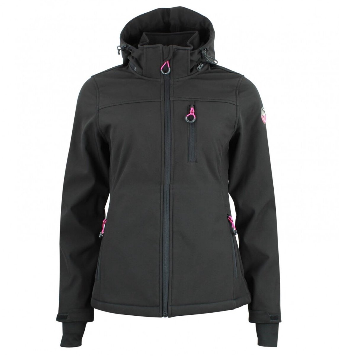 Damesjas Peak Mountain Softshell Aclaudioffn Zwart