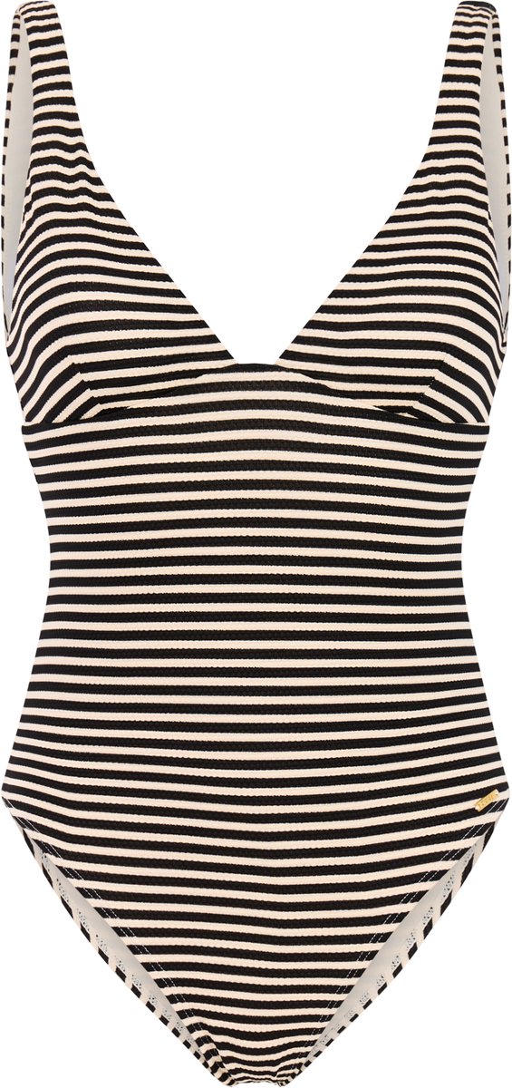 Protest PRTNatal - Badpak Dames - Normale pasvorm - Vaste vulling - Medium dekking - Crème Kit Offwhite