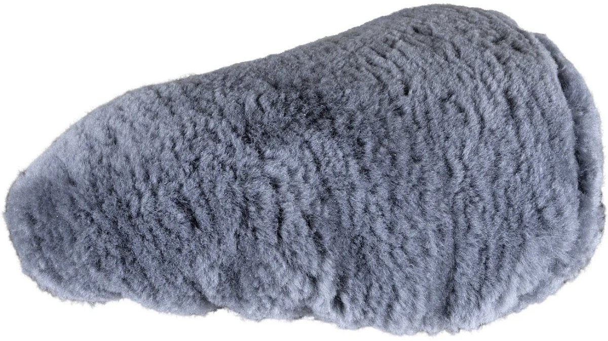 Schapenvacht Fietszadeldekje - 4 Kleuren - Kleur: Grijs