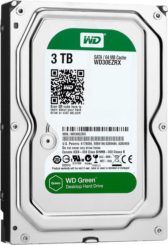 Interne Harde Schijf 3TB 5400 RPM S-ATA Opslag van Interne Harde Schijf — afbeelding 2