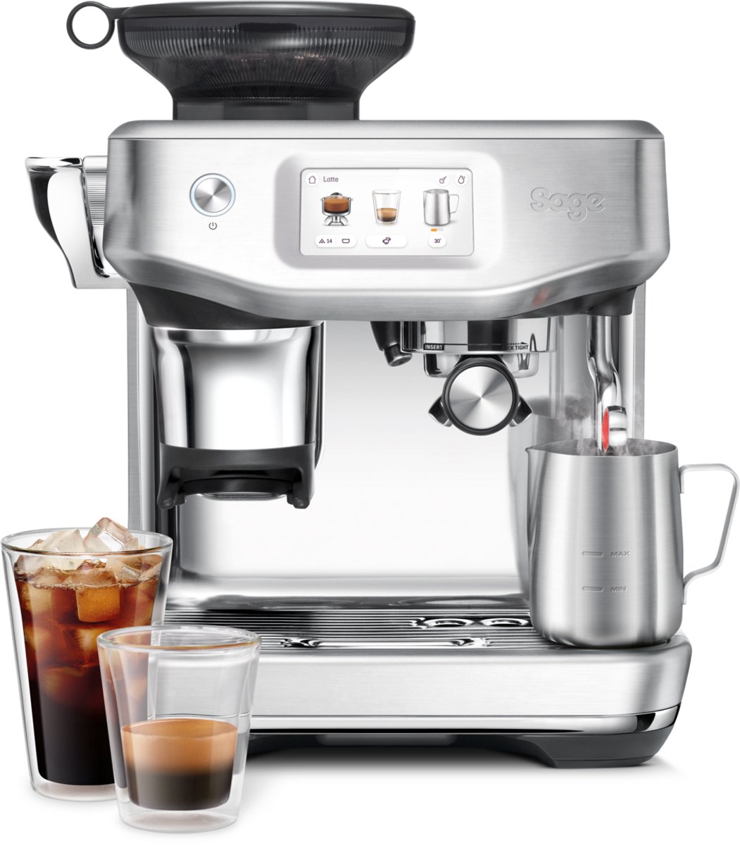 Sage Barista Touch Impress Cold Brushed Stainless Steel