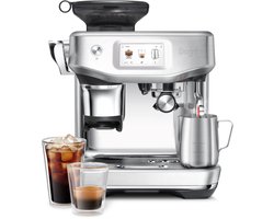 Sage the Barista Touch Impress Brushed Stainless Steel SES882BSS - Pistonmachine - Cold Brew - Touchscreen