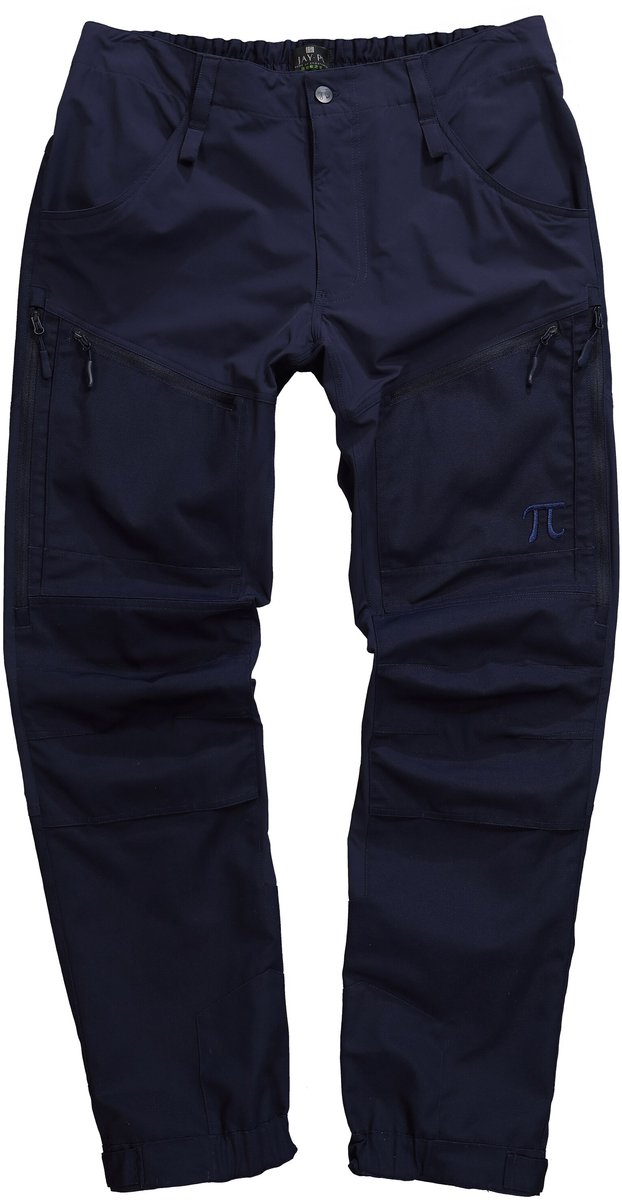 JAY-PI - Heren - Traveller-broek waterafstotend canvas inzetstukken - Navy blauw - Maat 58
