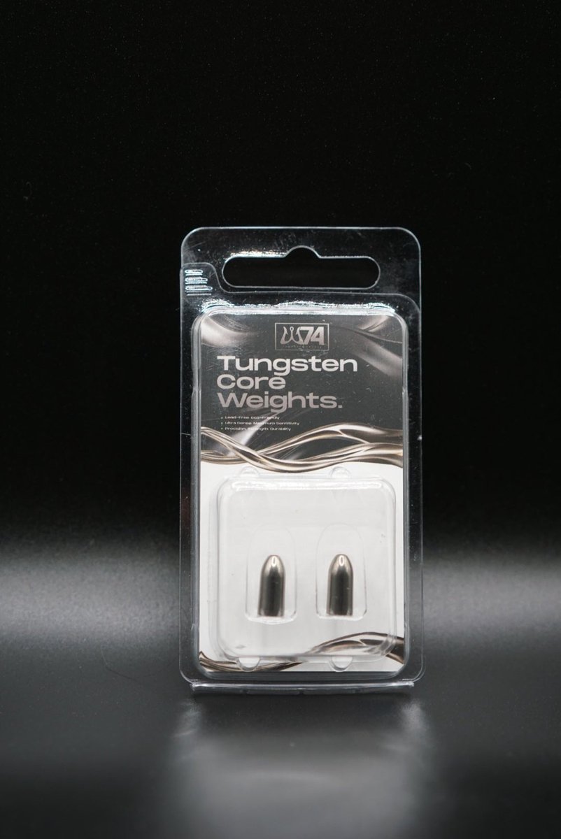 W74 Tungsten Tackle Tungsten Bullet Sinkers (2pcs) 5.3g