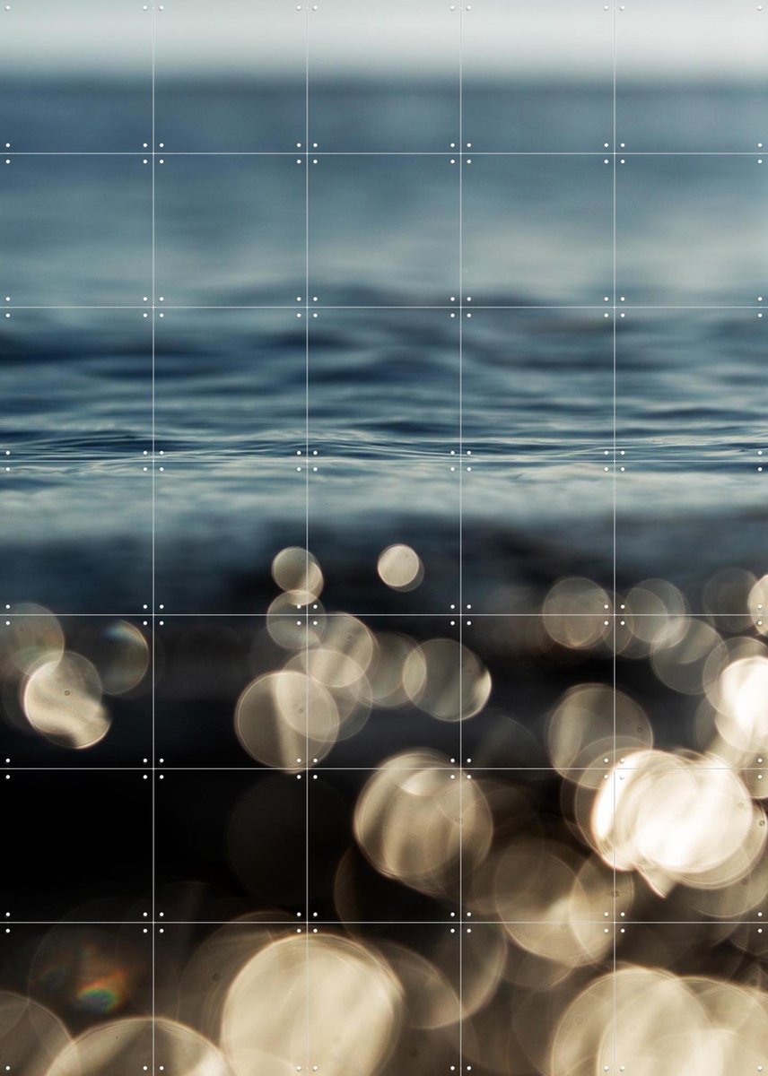 IXXI The Sea 7, Mareike Böhmer - 100 x 140 cm - Gratis ophangtool - Grote wanddecoratie en posters - Fotografie, Abstract, Slaapkamer, Woonkamer