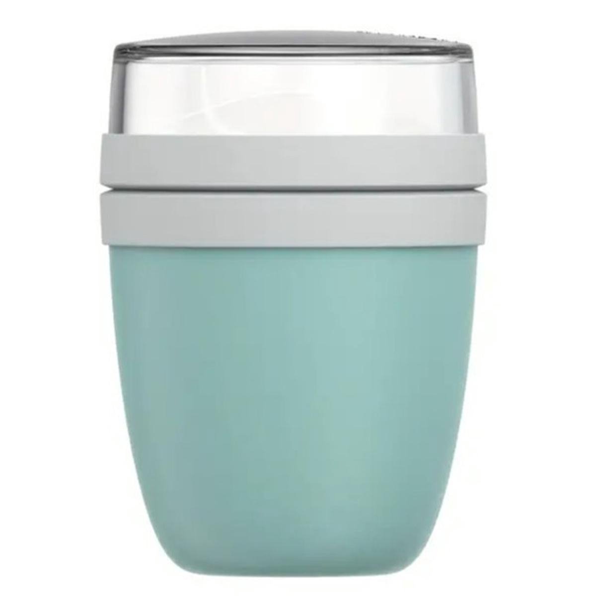Muesli Bowl To Go - Yogurt Container - 2-in-1 Separated Compartments - 500 ml - Multi-Use