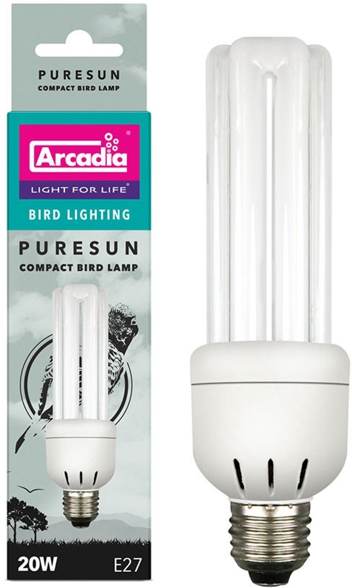 Arcadia Puresun Compact Lamp 2,4% 20 Watt