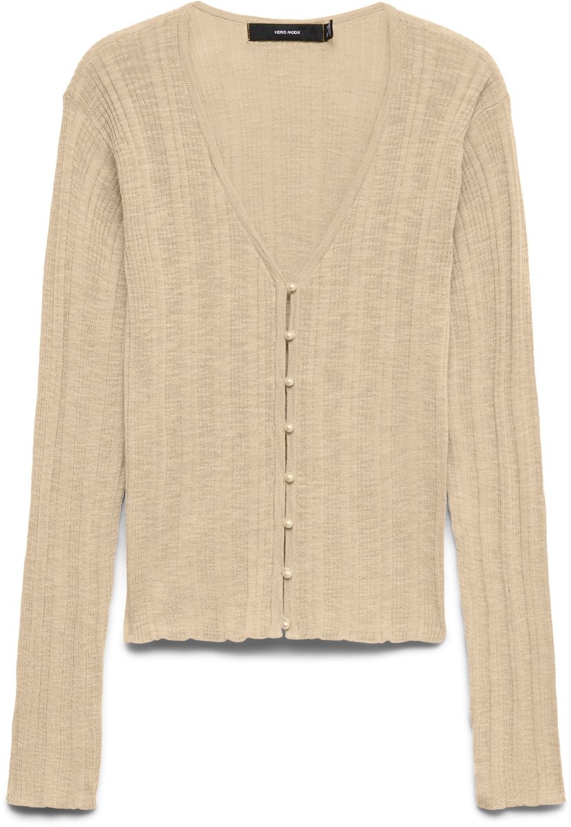 VERO MODA - VMPEACH LS V-NECK CARDIGAN - Dames - Cardigans
