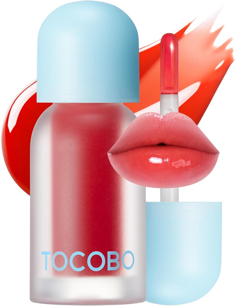 Tocobo - Juicy Berry - Plumping Lip Oil - Chilli Red - Nr 01