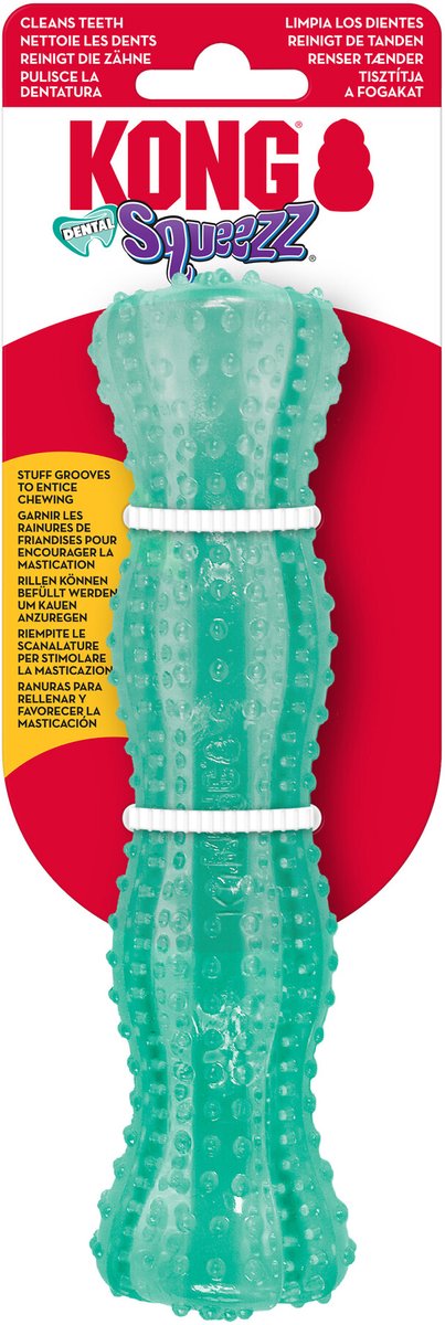 Kong squeezz dental stick mintgroen - Default Title