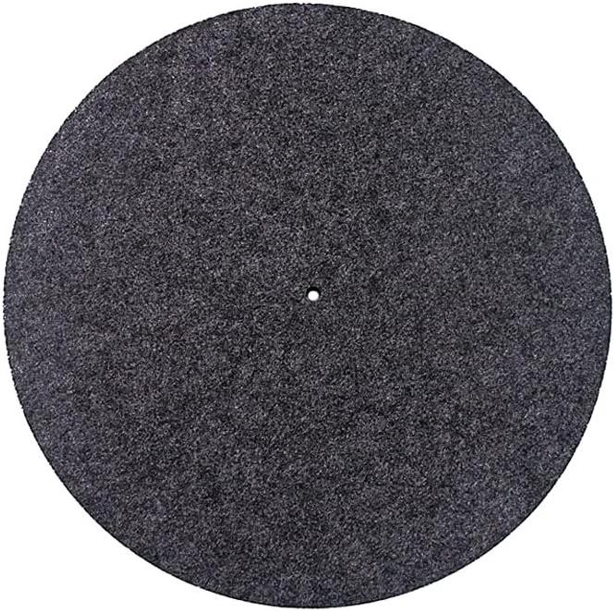 MK Stoer - Vilt draaitafel mat - Antistatisch - Grijs - Anti-vibratie - Audiophile LP vinyl platenspeler mat - Geschikt voor 2 mm dik -