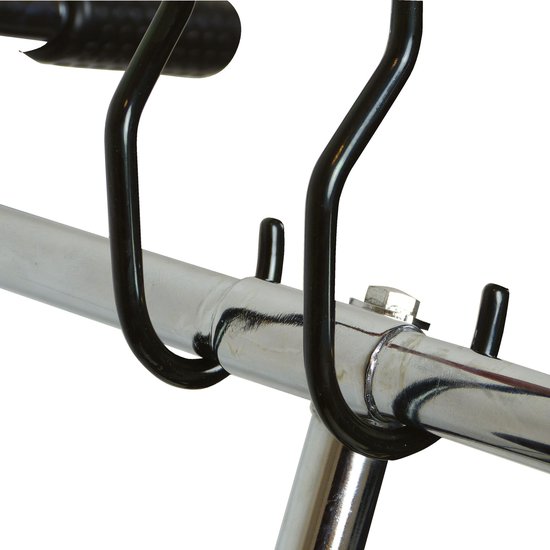 Dresco Garage fietshaken - Zwart - Metaal - 2 stuks van Dresco — afbeelding 3