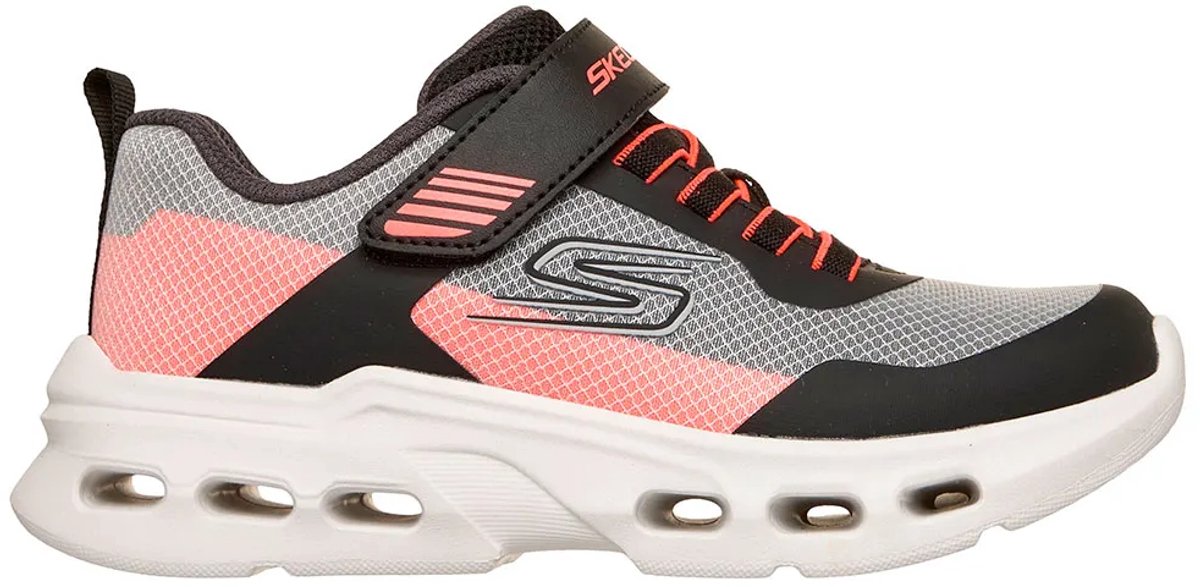 Skechers Skechers Black&White Textile / Synthetic / Orange Trim