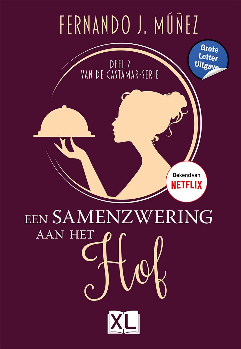 Omslag van Een samenzwering aan het hof - Grote Letter Uitgave