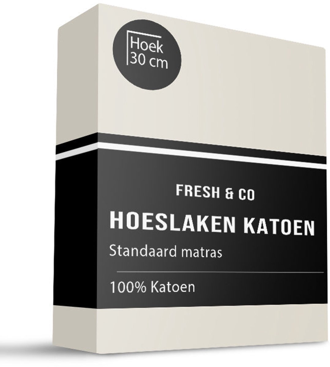 Verkoelend Hoeslaken - Katoen - 200x210 cm - Katoen - Fresh & Co