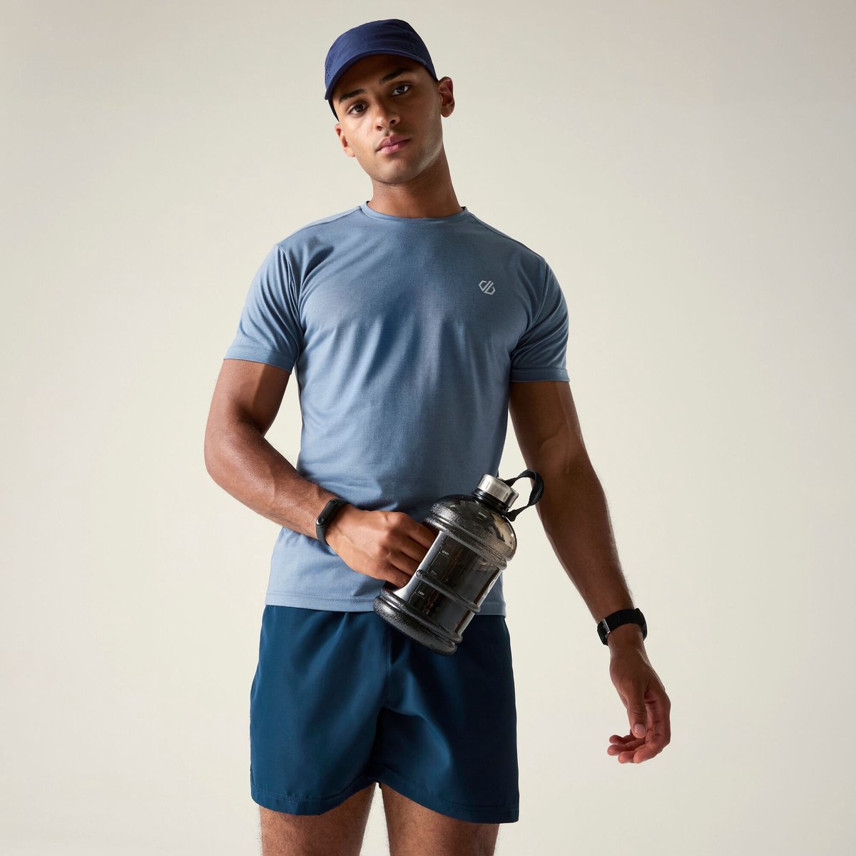Dare2b Agile T-shirt Met Korte Mouwen Man Mercury