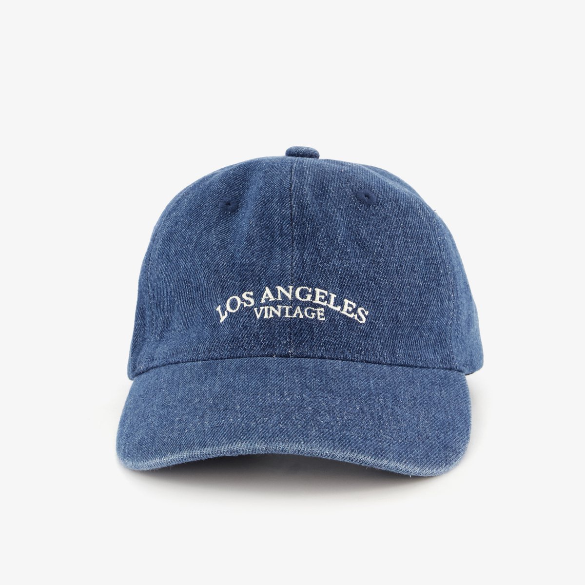 Denim heren pet - Blauw