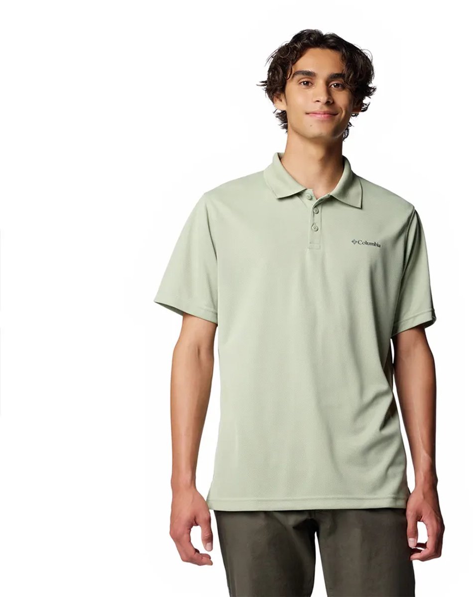 Columbia Utilizer™ Korte Mouw Poloshirt 2XL Man Safari