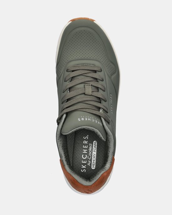 Skechers Uno - Baskets pour femmes basses Suited On Air - vert - Taille 47,5