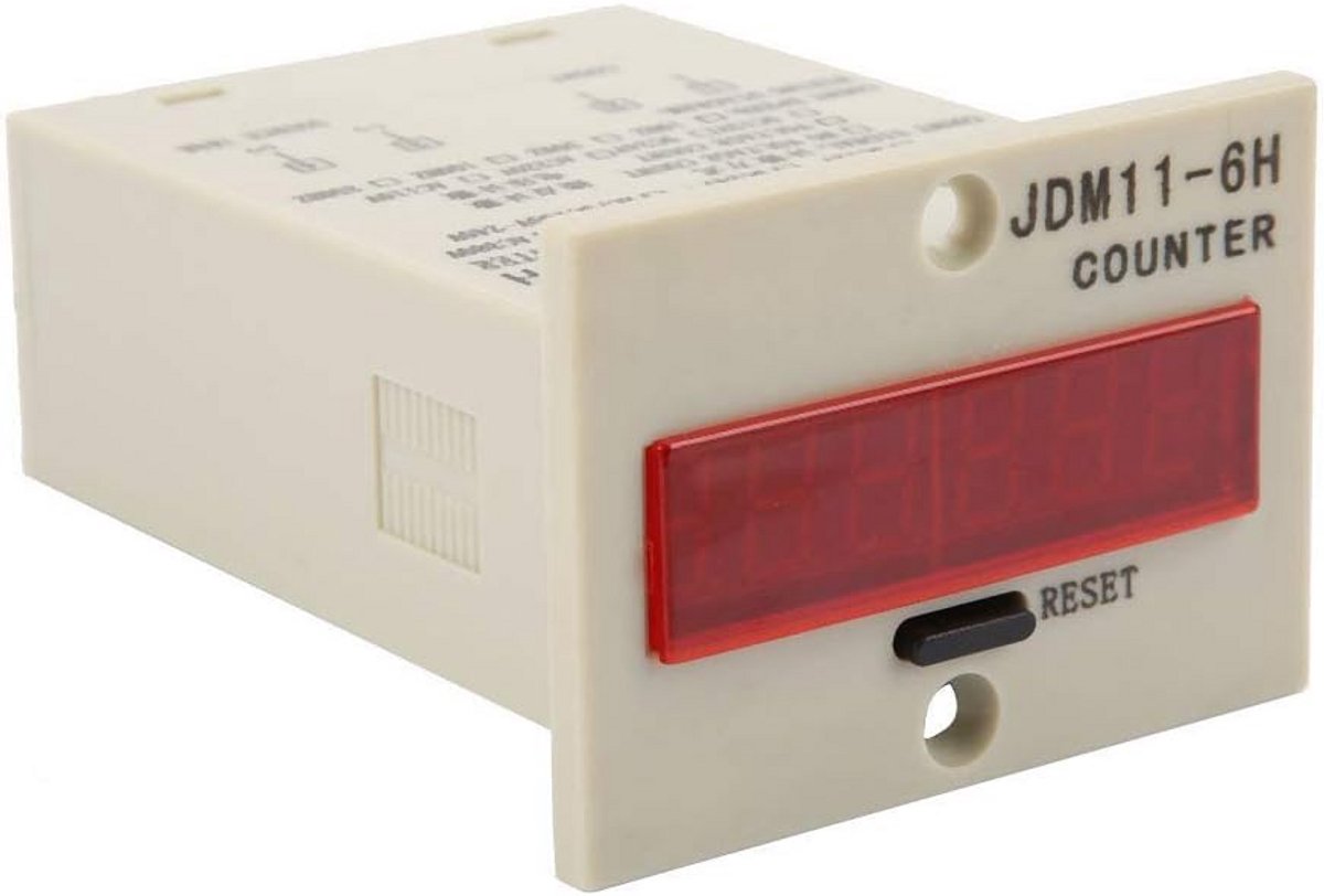 Digitale LED Teller Elektronische Teller 0-999999 met Geheugen