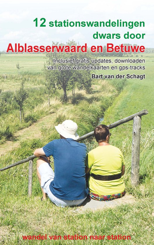 12 stationswandelingen dwars door Alblasserwaard en Betuwe - cover