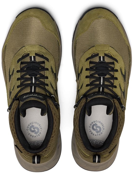 Keen - Hightrail Mid - Heren - Wandelschoenen Waterdicht - Groen