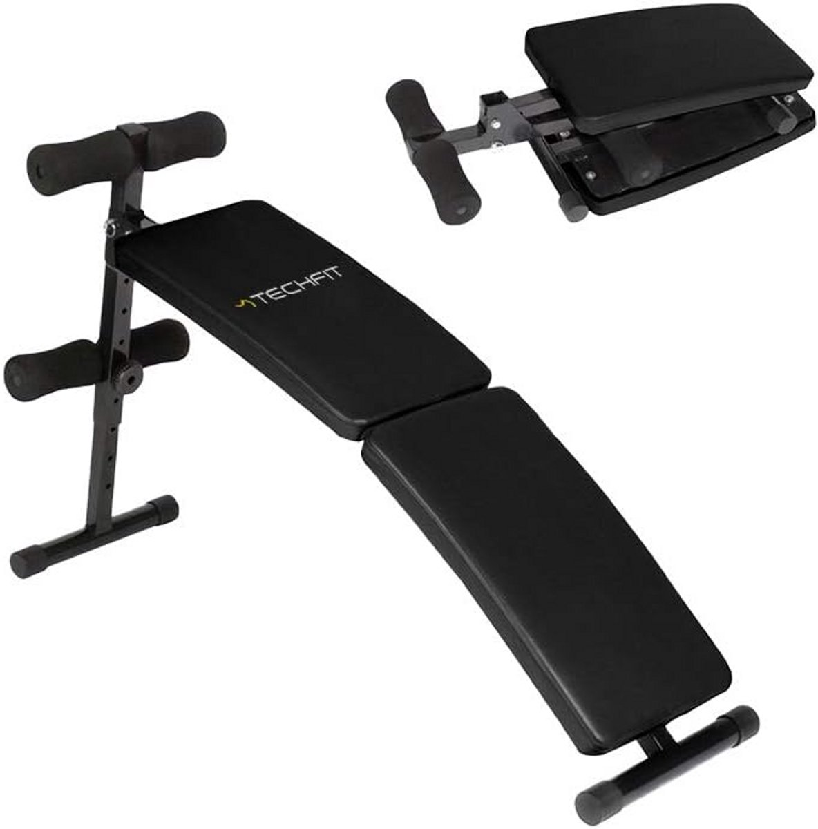 Verstelbare Trainingsbank voor Krachttraining en Full-Body Workout, Inklapbaar