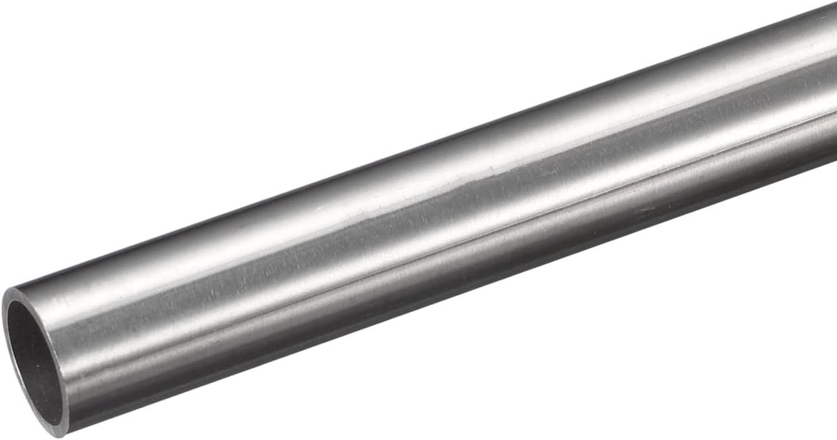 Ronde Naadloze Buis van 304 RVS - OD 20mm, Wanddikte 1.5mm, Lengte 300mm