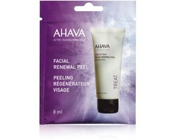 AHAVA Gezichtsvernieuwende peeling - Verbetert de huidvernieuwing - Geeft onmiddellijke uitstraling - Eenmalig gebruik - VEGAN - Alcohol- en parabenenvrij - 8ml
