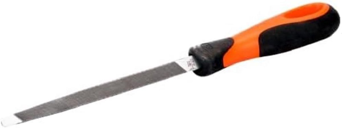 Driehoekige Vijl - Metaalvijl - Metaal Bewerken - Ergonomische Handgreep - 38.5 cm - Zwart