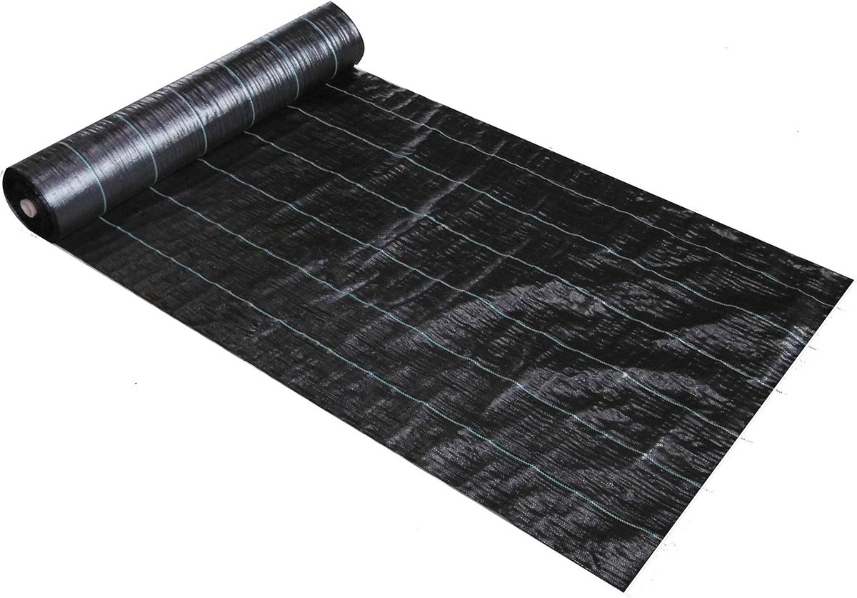 Sterk Onkruiddoek Gronddoek 100g/m² - 200m² Worteldoek voor Tuin en Opritten