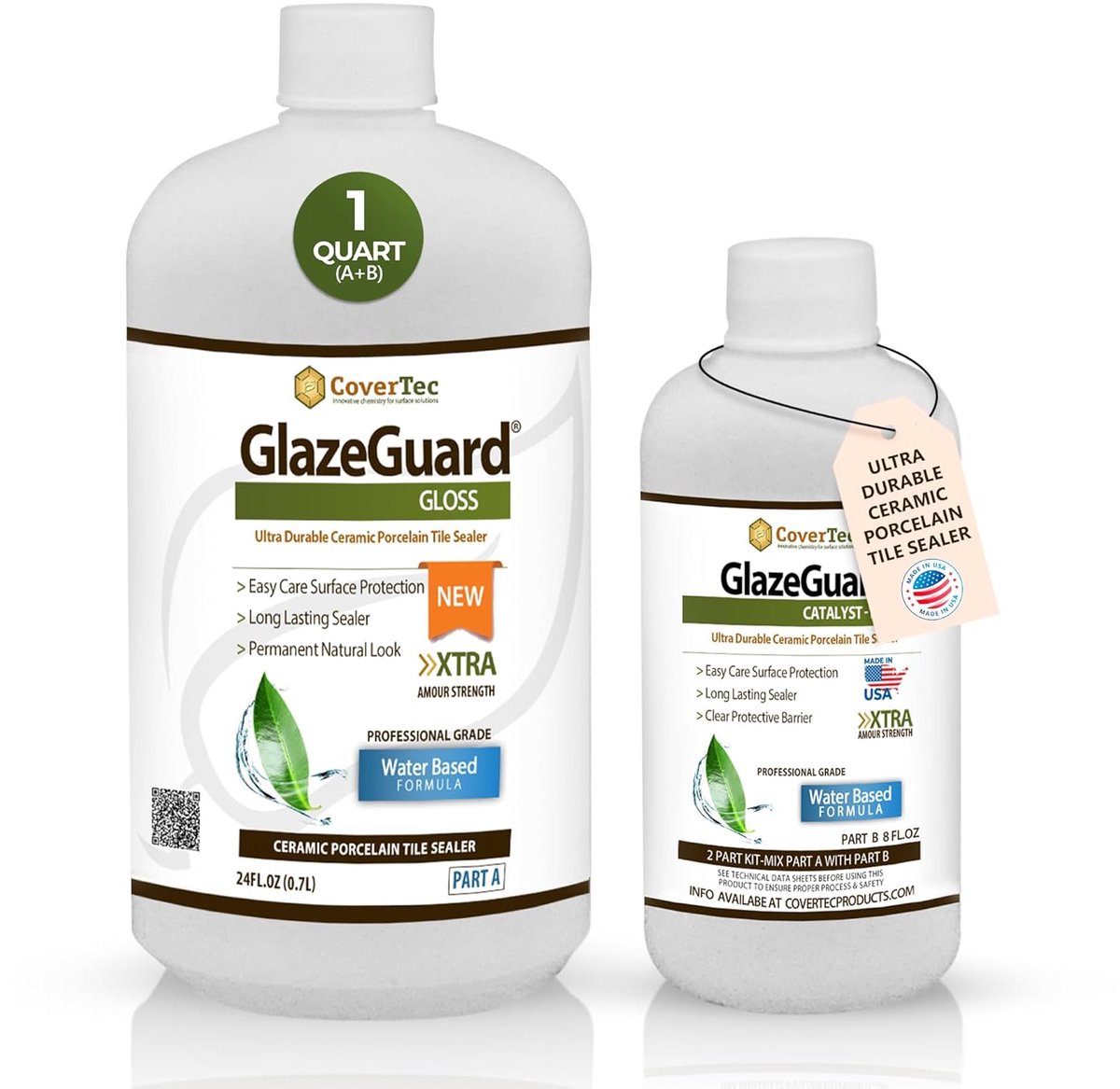 Glans Sealer - Beschermende Coating - Tegels Beschermen - Nanotechnologie Hechting - 32 OZ - Transparant