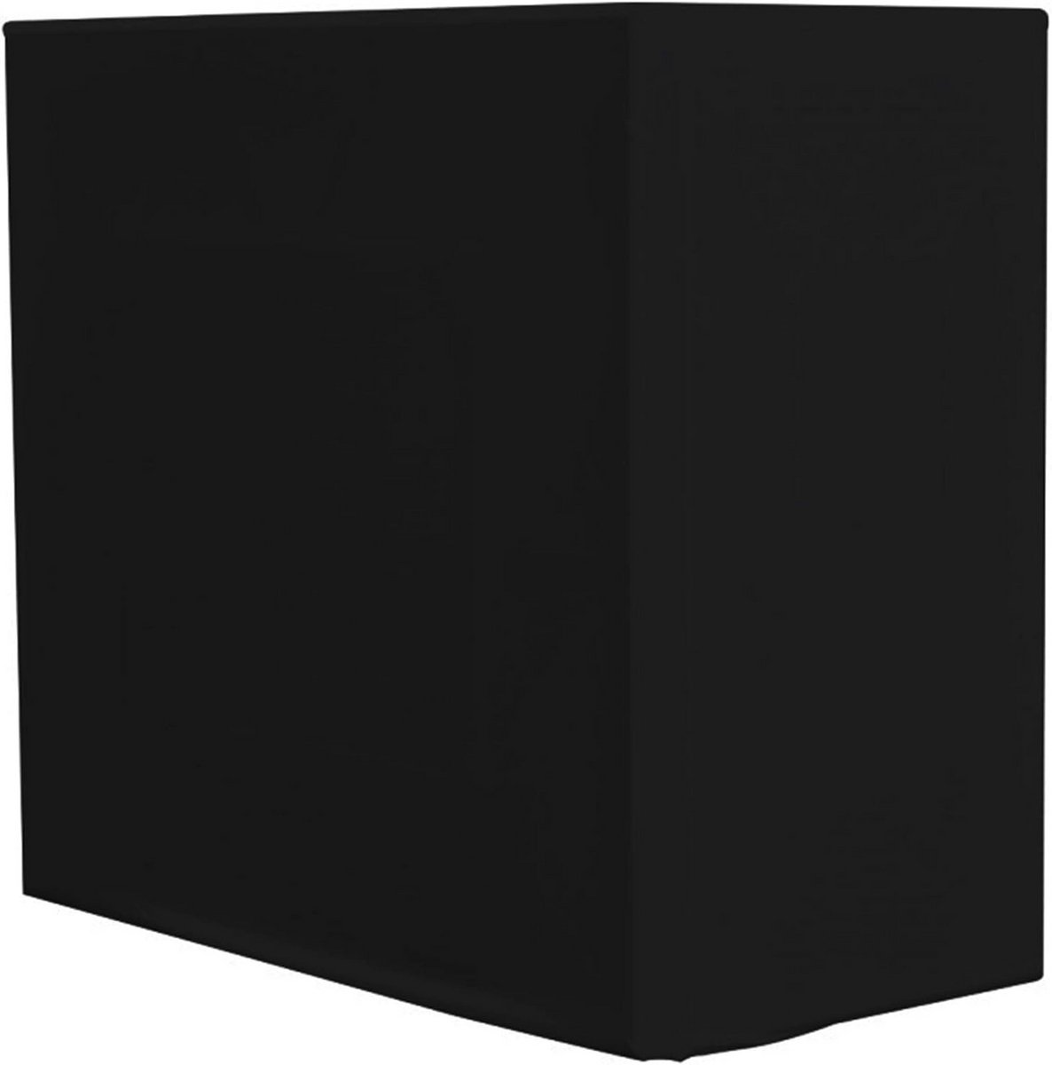 Professionele Zwarte Speakerdoek/Scrim voor Evenemententafel