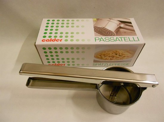Pastamaker voor Passatelli RVS - Keukengerei voor Verse Pasta van Merkloos — afbeelding 2