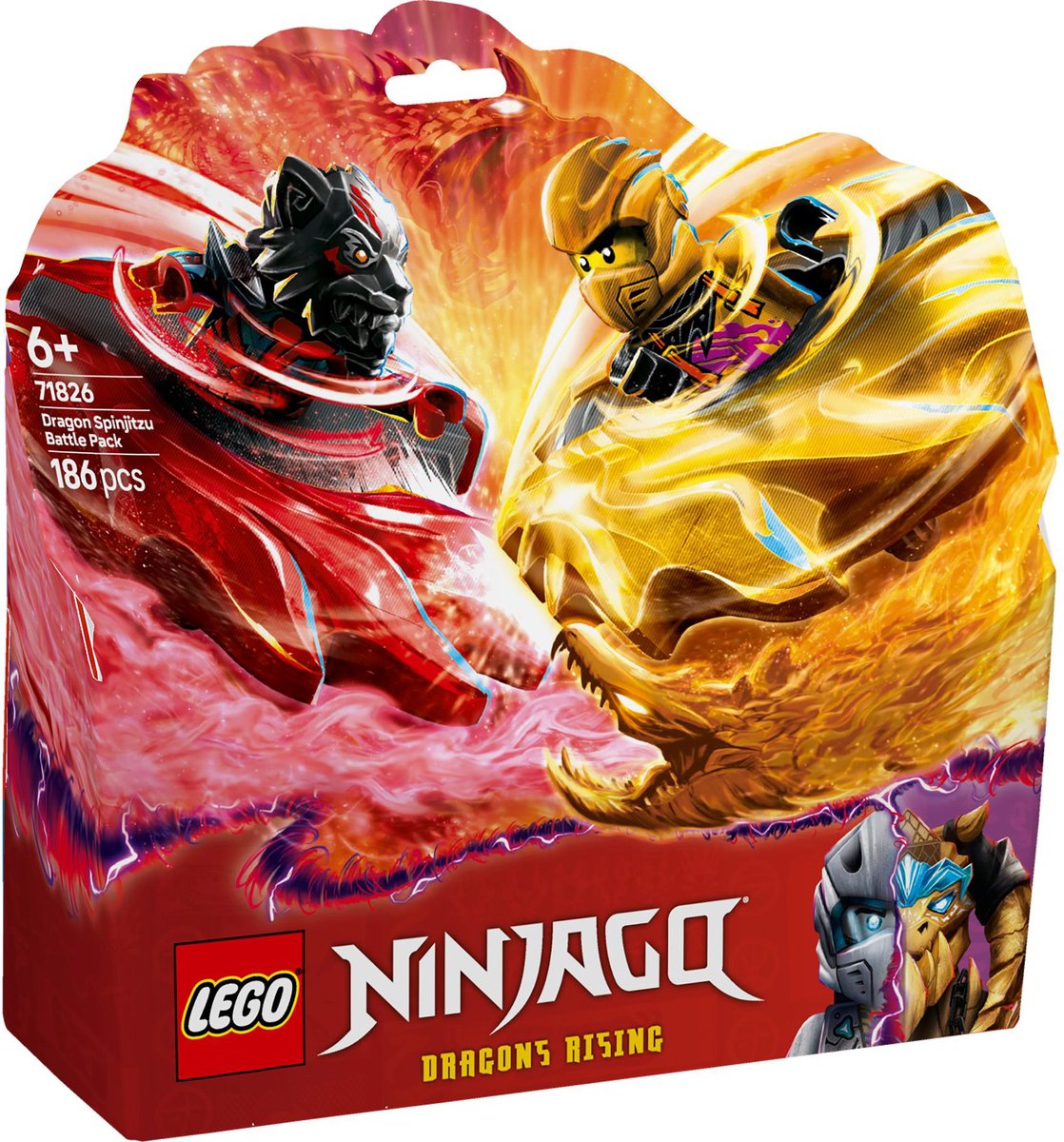 LEGO 71826 Ninjago Spinjitzu drakenstrijdpakket