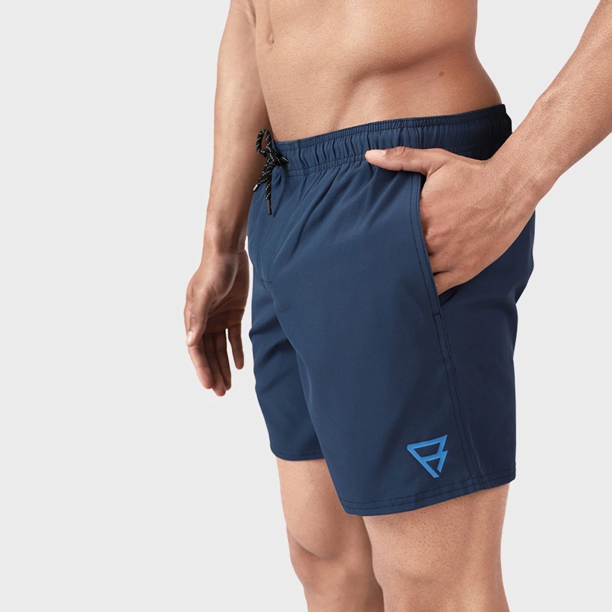 Brunotti Bru - conic Zwembroek Heren - Zwemshort met 4 - Way Stretch - Night Blue — afbeelding 9