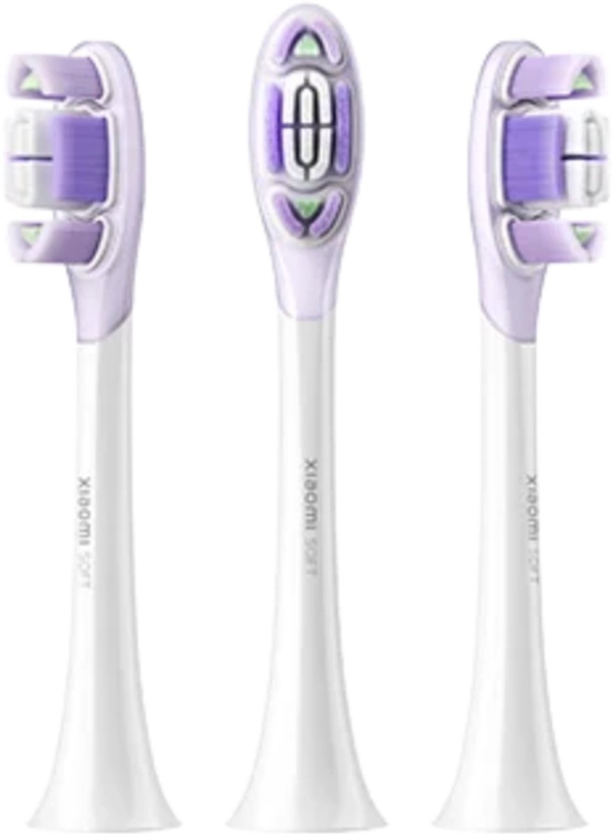 Xiaomi Oscillation Electric Toothbrush Replacement Heads Soft | Opzetborstels | Zachte borstelharen | Voor gevoelig tandvlees | 3 stuks