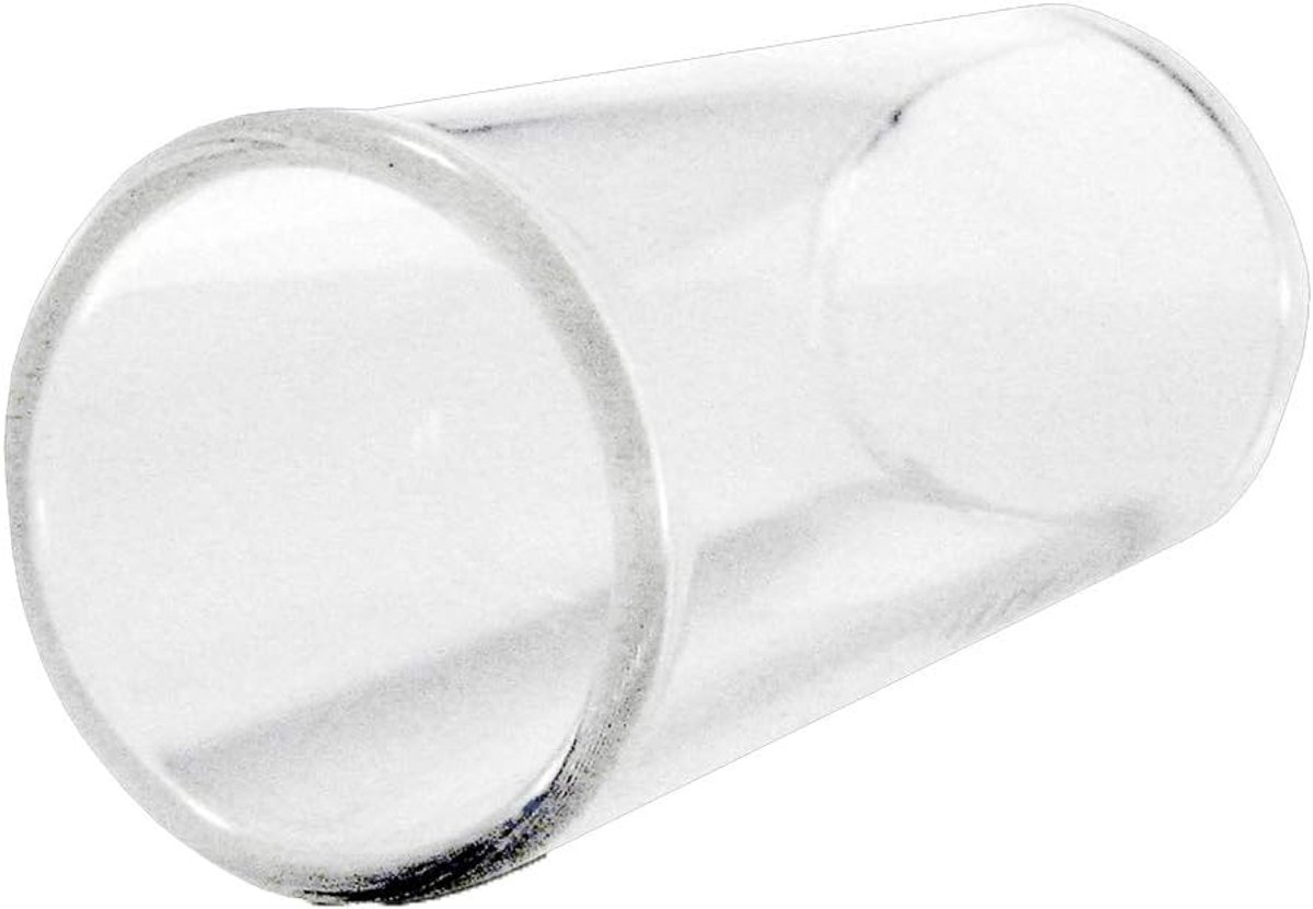 Gitaar Slide van Borosilicaatglas - Kleine Maat voor helder geluid