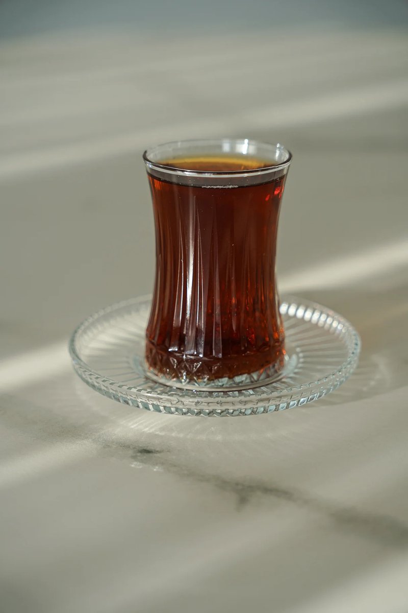 Paşabahçe Elysia - Servies Set - Thee Set - Set van 6 stuks - Kristal - 170 ml