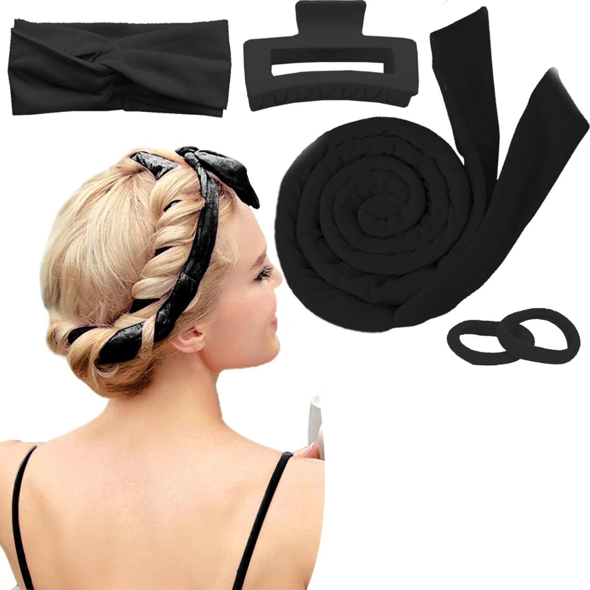 Heatless Curls - Krulspelden - Haar Krullers Zonder Hitte